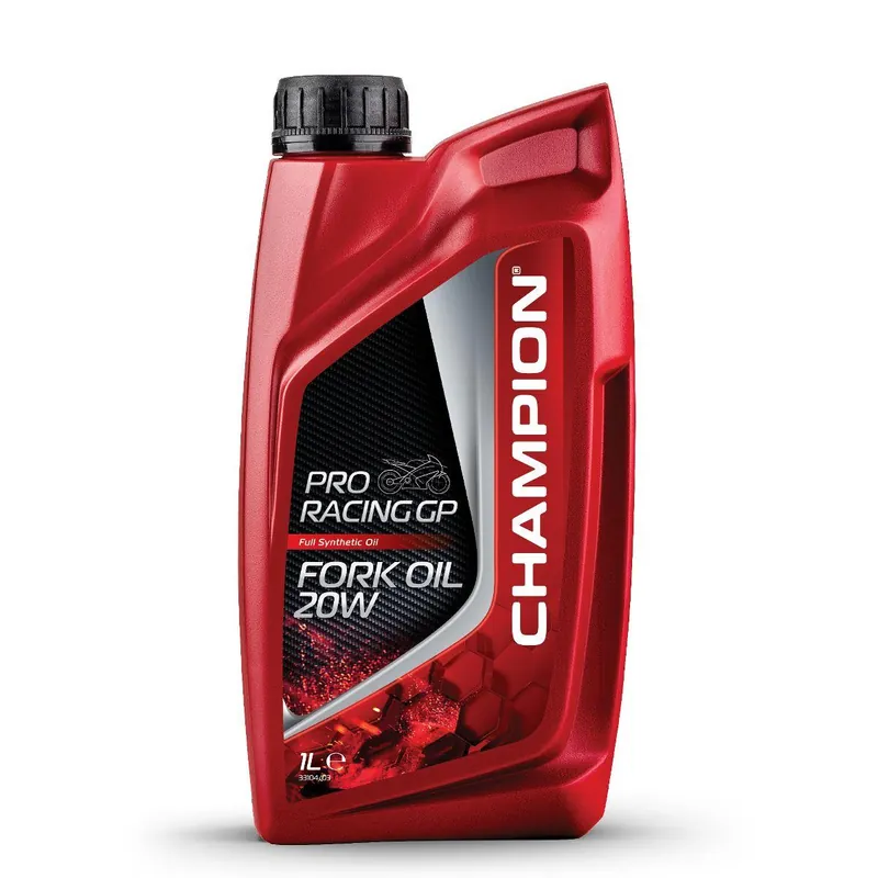 Kup online CHAMPION OLEJ DO TELESKOPÓW / AMORTYZATORÓW / ZAWIESZENIA PRORACING GP FORK OIL 20W 1L SYNTETYCZNY (AKC)