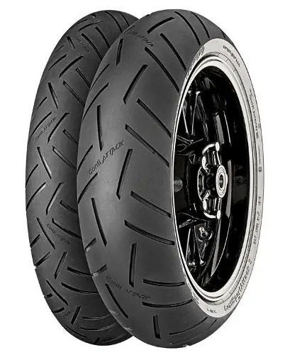 CONTINENTAL KOMPLET OPON (244428) 120/70ZR17 CONTISPORT ATTACK 3 (58W) 2019 + (244433) 190/50ZR17 CONTISPORT ATTACK 3 (73W) 2019 Najlepsza cena