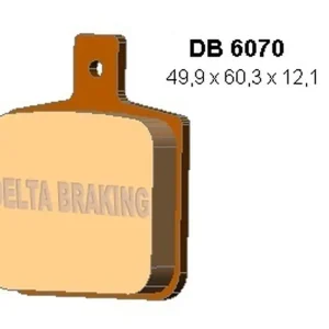 Zniżka DELTA BRAKING KLOCKI HAMULCOWE ARCTIC CAT SNOWMOBILE