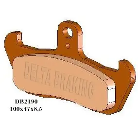 DELTA BRAKING KLOCKI HAMULCOWE KH134 - ZASTĘPUJE DB2190MX-D ORAZ DB2190QD-D Szybka dostawa