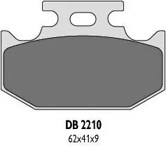 DELTA BRAKING KLOCKI HAMULCOWE KH152, KH152/2 - ZASTĘPUJĄ DB2210MX-N ORAZ DB2210QD-N Obniżka ceny
