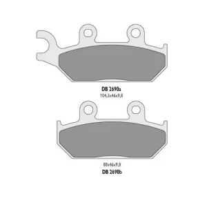DELTA BRAKING KLOCKI HAMULCOWE KH172 PRZÓD YAMAHA XT600 92-03, XT660 91-98 Najlepsza cena