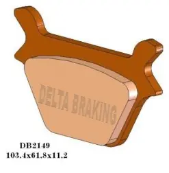 DELTA BRAKING KLOCKI HAMULCOWE KH200 Nowy