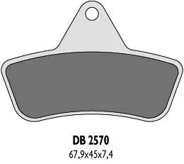 Bezpieczna płatność DELTA BRAKING KLOCKI HAMULCOWE KH271 ARCTIC CAT`96-04 (F+R) - ZASTĘPUJĄ DB2570MX-D ORAZ DB2570QD-D