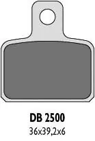 Ostatnie sztuki DELTA BRAKING KLOCKI HAMULCOWE KH351 - ZASTĘPUJĄ DB2500MX-N I DB2500QD-N (TRIAL OSSA , SCORPA , SHERCO , TRS , MONTESA , GAS GAS )
