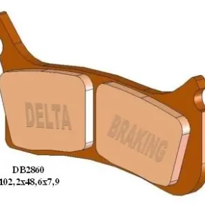 Oferta limitowana DELTA BRAKING KLOCKI HAMULCOWE KH406 SUPERMOTO FRONT