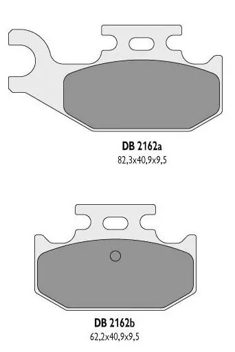 Okazja DELTA BRAKING KLOCKI HAMULCOWE KH428 YAMAHA YFM 700 RAPTOR TYŁ - ZASTĘPUJĄ DB2372OR-D