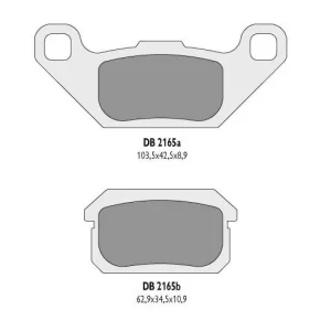 DELTA BRAKING KLOCKI HAMULCOWE KH431 ATV ADLY + QUADZILLA Tylko dziś