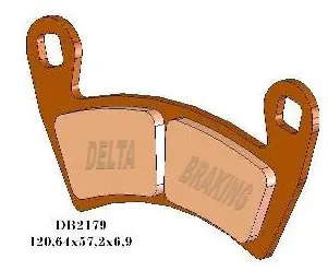 Darmowy zwrot DELTA BRAKING KLOCKI HAMULCOWE KH452 POLARIS - ZASTĘPUJĄ DB2179MX-D DB2179QD-D