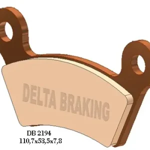 DELTA BRAKING KLOCKI HAMULCOWE KH473 CAN-AM SPYDER RS / RS-S / RT / RT LTD / RT-S ‘10-12, RS SE5 / SM5 ‘08-09 TYŁ STRONA LEWA - ZASTĘPUJĄ DB2194RD-N4 Wybór klientów