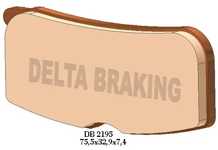 DELTA ZZZZ BRAKING KLOCKI HAMULCOWE KH474 CAN-AM SPYDER RS / RS-S / RT / RT LTD / RT-S ‘10-12, RS SE5 / SM5 ‘08-09 PRZÓD STRONA LEWA / PRAWA - WYPRZEDAŻ - ZASTĄPIONE PRZEZ DB2195RD-ER Szybka wysyłka