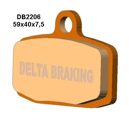 Premium DELTA BRAKING KLOCKI HAMULCOWE KH612 KTM SX85 `12-20 PRZÓD - ZASTĘPUJĄ DB2206MX-N ORAZ DB2206QD-N