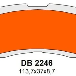 DELTA BRAKING KLOCKI HAMULCOWE KH676 PRZÓD YAMAHA YXF 1000R WOLVERINE ‘21-‘24, YXZ 1000R ‘16-‘24 Darmowy zwrot