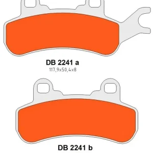 Cena promocyjna DELTA BRAKING KLOCKI HAMULCOWE KH682 TYŁ/PRZÓD LEWY CAN-AM DEFENDER/TRAXTER 800 ‘16-‘21, MAVERIC 800/900 ‘18-‘21, COMMANDER 1000 ‘21-‘22