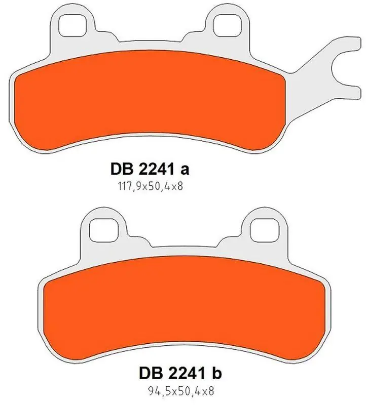 Cena promocyjna DELTA BRAKING KLOCKI HAMULCOWE KH682 TYŁ/PRZÓD LEWY CAN-AM DEFENDER/TRAXTER 800 ‘16-‘21, MAVERIC 800/900 ‘18-‘21, COMMANDER 1000 ‘21-‘22