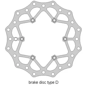 DELTA BRAKING TARCZA HAMULCOWA PRZÓD BETA 2T/4T ‘13-21, WAVE ULTRA LIGHT (260X126,5X3MM) (6X6,5MM) (NG1293) Nowość
