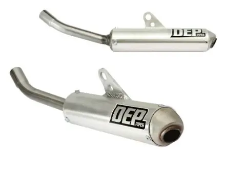 DEP PIPES KOŃCÓWKA WYDECHU (TŁUMIK) KRÓTKA YAMAHA YZ 125 ‘02-‘21 Szybka wysyłka