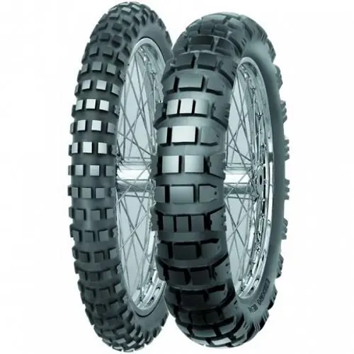 MITAS KOMPLET OPON (24645) 90/90-21 E-09 (54R) TL 2021 + (24052) 140/80-17 E-09 (69R) TL 2021 Szybka dostawa