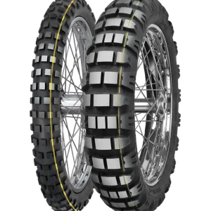 Cena promocyjna MITAS KOMPLET OPON (70000504) 90/90-21 E-09 DAKAR (54R) TL 2023 + (70000498) 150/70-18 E-09 DAKAR (70R) TL 2023