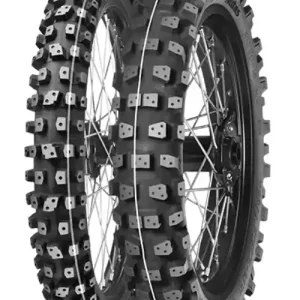 MITAS OPONA 110/100-18 TERRA FORCE-EX HT ICE (64M) (BIAŁY PASEK) TT 2023 Popularny