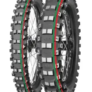 MITAS OPONA 120/90-18 TERRA FORCE MX-MH MEDIUM/HARD (CZERWONY/ZIELONY PASEK) (65M) TT 2023 Oferta