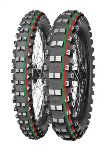 MITAS OPONA 70/100-17 TERRA FORCE-MX MH (CZERWONO-ZIELONY PASEK) (40M) TT 2024 Zamów dziś