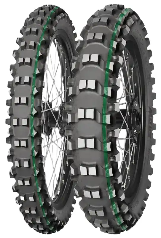 MITAS OPONA 80/100-21 TERRA FORCE-EX SM SUPER LIGHT (51M) TT (ZIELONY PASEK) TT 2024 Rabat