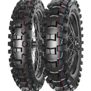 MITAS OPONA 90/100-12 TERRA FORCE-MX IT PIT CROSS (CZERWONO-NIEBIESKI PASEK) (46M) TT 2024 Okazja