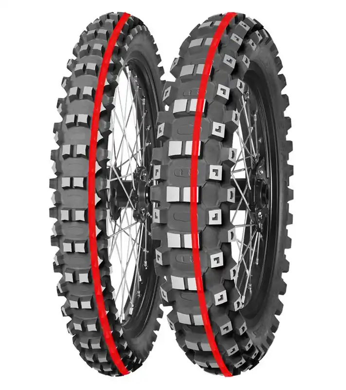 MITAS OPONA 90/90-14 TERRA FORCE-MX MH PITCROSS MEDIUM HARD (CZERWONY PASEK) (46M) NHS TT 2023 Zamów dziś