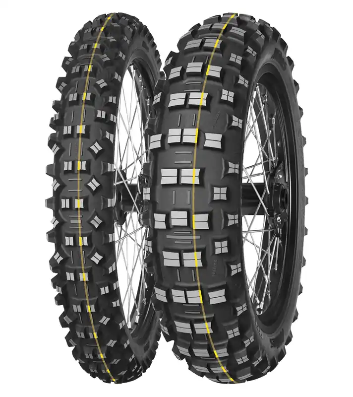 MITAS OPONA 90/90-21 TERRA FORCE-EF SUPER (54R) TT (ŻÓŁTY PASEK) 2024 Nowy