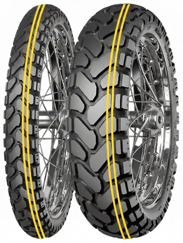 MITAS OPONA 90/90B21 (3.00B21) ENDURO TRAIL DAKAR (PODWÓJNY ŻÓŁTY PASEK) (54H) M+S 2024 Ostatnia szansa