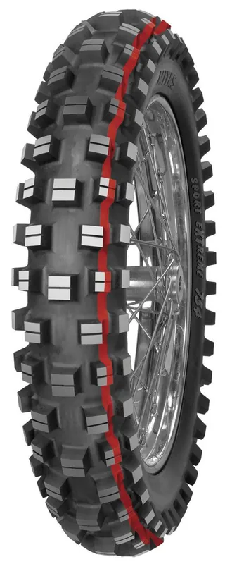 MITAS ZZZZ OPONA 110/100-18 XT-754 64P TT (CZERWONY PASEK) TYŁ DOT 50/2021 (28078) Okazja