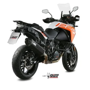 Premium MIVV ZZZZ KOŃCÓWKA WYDECHU KTM 1190 ADVENTURE ‘13-20, 1050/1290 ADVENTURE ‘15-20, 1090 ADVENTURE ‘17-19 SPEED EDGE STAINLESS STEEL BLACK CARBON CAP