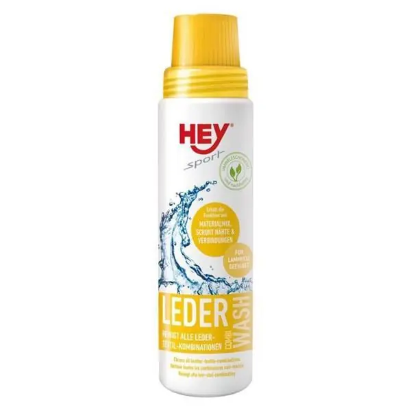 Nowość MODEKA HEY LEDER COMBI WASH PREPARAT DO PRANIA SKÓRY I POŁĄCZEŃ TEKSTYLNO-SKÓRZANYCH - POJEMNOŚĆ 250ML