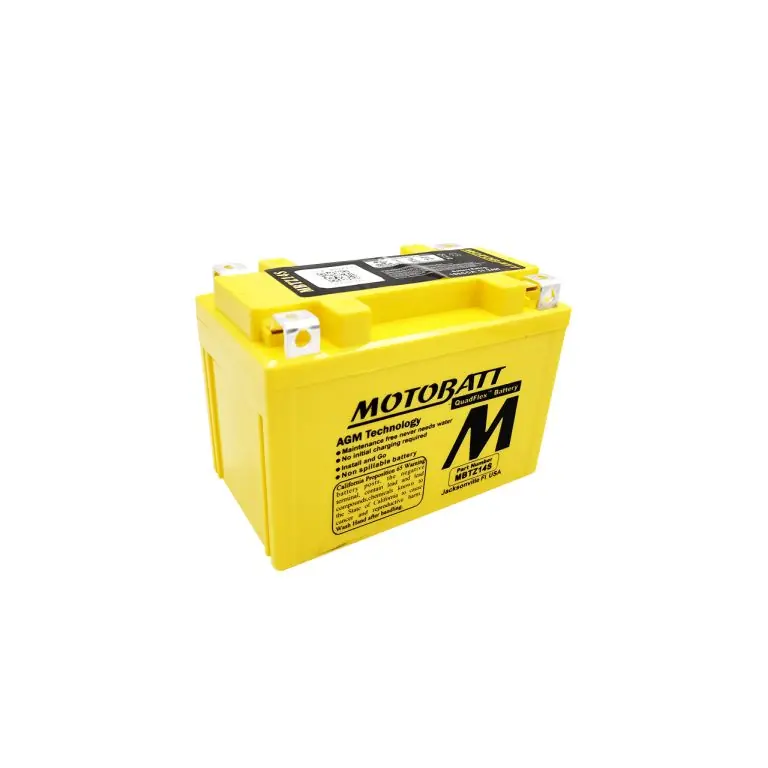 MOTOBATT AKUMULATOR QUADFLEX MBTZ14S (YTZ14S,YTZ12S) 12V 11,2AH 151X87X110 BEZOBSŁUGOWY - ZALANY (190A) (8) Oferta
