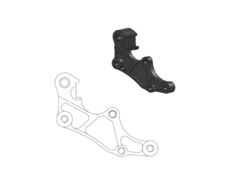 Oferta czasowa MOTO-MASTER ADAPTER OVERSIZE 320 MM (SUPERMOTO) DO ZACISKU OEM - BETA RR / X-TRAINER (PATRZ OPIS DODATKOWY)