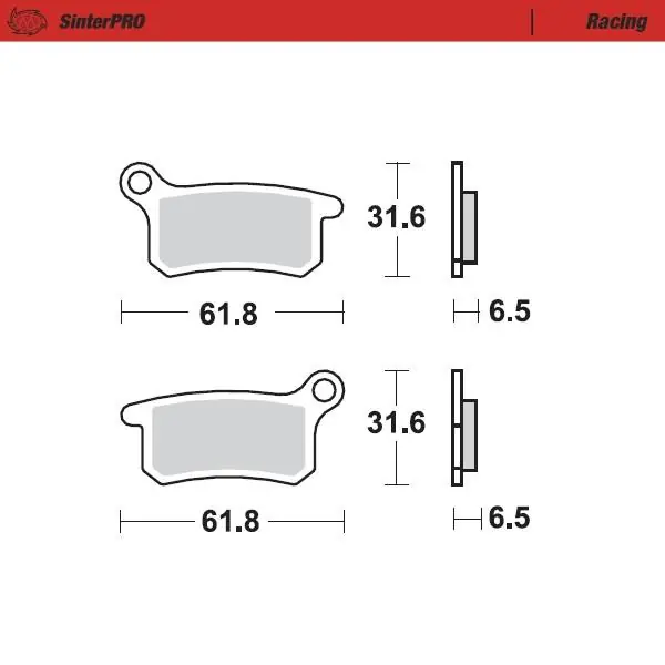 Kup teraz MOTO-MASTER KLOCKI HAMULCOWE KH357 SINTER METAL OEM 11 (SINTERPRO RACING) PRZÓD/TYŁ KTM SX 65 ‘09-‘21, GASGAS MC 65 ‘21-, HUSQVARNA TC 65 ‘17-, SX 85 ‘04-‘11