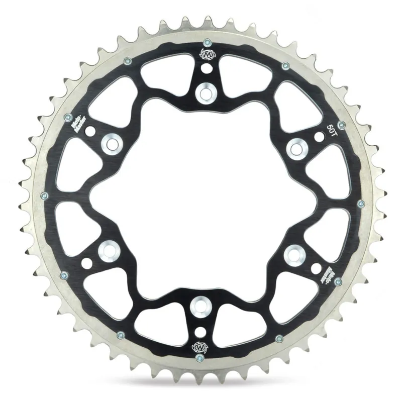 Oferta czasowa MOTO-MASTER PROMOCJA ZĘBATKA TYLNA DUAL RING (STALOWO-ALUMINIOWA) 808 50 (80850) KOLOR CZARNY SUZUKI DR/RM/RMZ (JTR808.50) (ŁAŃC.520)