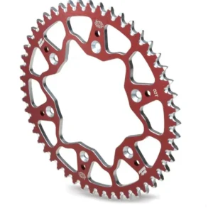 Nowy MOTO-MASTER ZĘBATKA TYLNA ALUMINIOWA T7075 (ERGAL) 899 52 (89952) KOLOR CZERWONY KTM/HUSQVARNA/HUSABERG/GASGAS (JTA897.52) (ŁAŃC. 520)