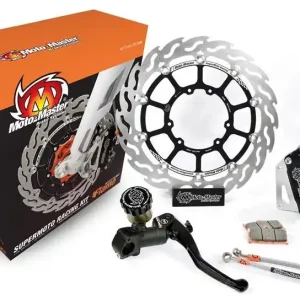 MOTO-MASTER ZESTAW HAMULCOWY KOMPLETNY SUPERMOTO 320MM YAMAHA WR250F ‘20- WR450F ‘19- (NA ZAMÓWIENIE - PATRZ OPIS DODATKOWY) Nowy