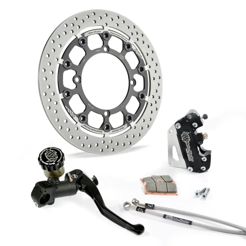 MOTO-MASTER ZESTAW HAMULCOWY KOMPLETNY SUPERMOTO 300MM (TARCZA PŁYWAJĄCA T-FLOATER) HONDA CRF 250R/450R ‘15-‘20 PRZÓD (NA ZAMÓWIENIE - PATRZ OPIS DODATKOWY) Wyprzedaż