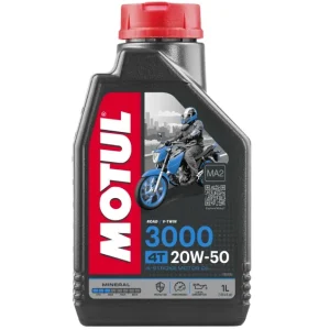 Kup online MOTUL OLEJ SILNIKOWY 3000 4T 20W50 1L (MINERALNY)