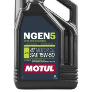 MOTUL OLEJ SILNIKOWY NGEN 5 15W50 4T 4L PÓŁSYNTETYK Bezpieczna płatność