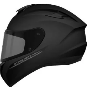 Oferta czasowa MT PROMOCJA KASK INTEGRALNY TARGO SOLID MATT BLACK KOLOR CZARNY MAT ROZMIAR XS